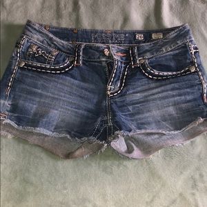 Miss Me Distressed Shorts